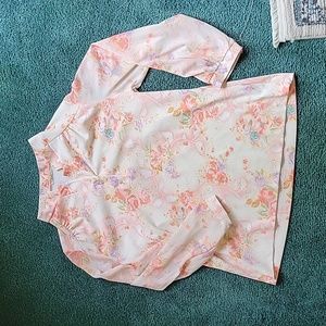 Floral vintage blouse
